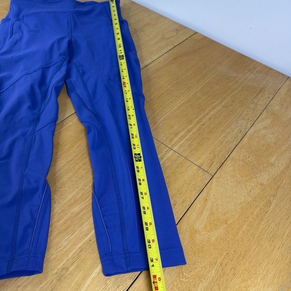 Lululemon Women’s Size 6 Speed Up  Leggings Purple Athletic - Picture 5 of 11
